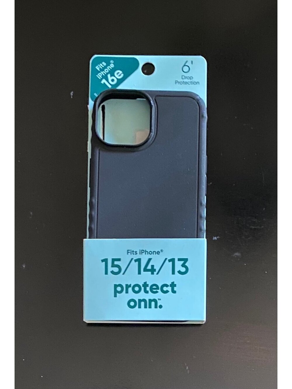 Onn Case for iPhone 16e/15/14/13 Black